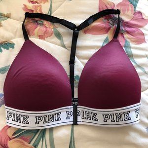 PINK Vicotria Secret Front-Close Push Up Bra